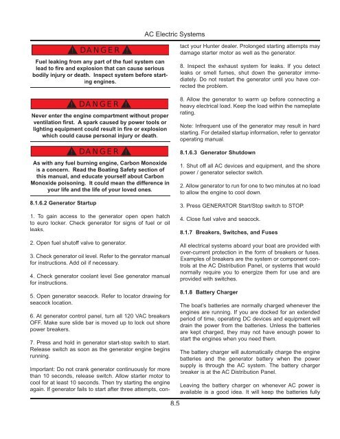 36e Operator's Manual 2011.pdf - Marlow-Hunter, LLC