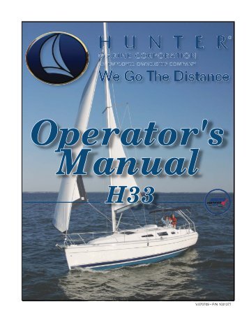 33 Operator's Manual.. - Marlow-Hunter, LLC