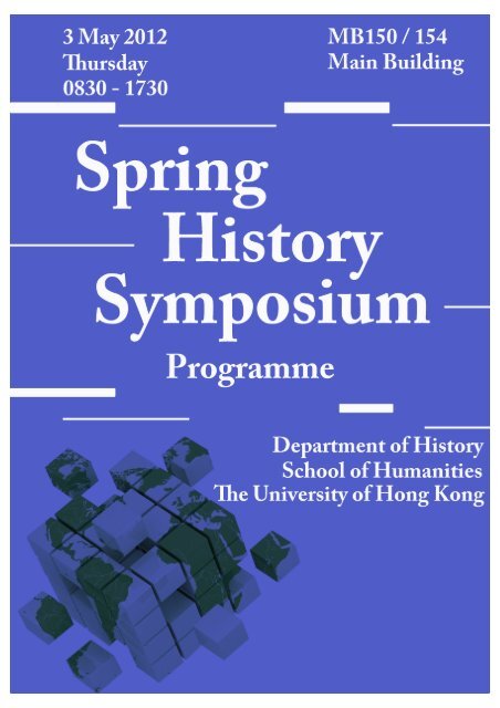 Symposium 2012 Programme_2012.4.28 - History Department - The ...