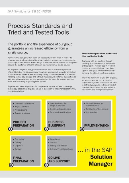 A COMPREHENSIVE APPROACH. CAPABILITY ... - SSI SchÃ¤fer