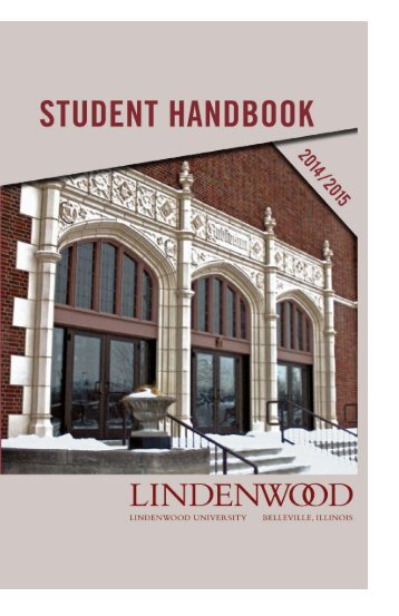 STUDENT HANDBOOK - Lindenwood University - Belleville