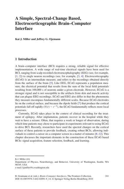 Brainâ€“Computer Interfaces - Index of