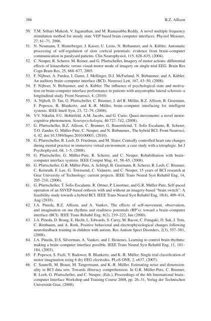 Brainâ€“Computer Interfaces - Index of