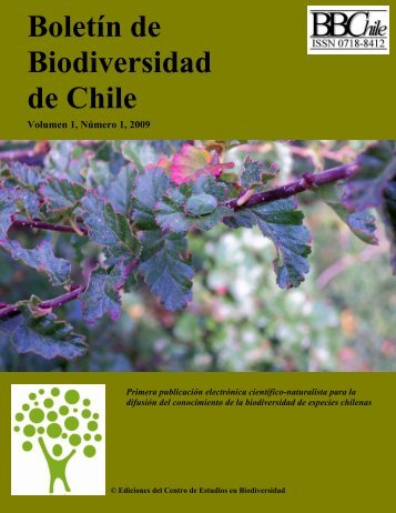 PDF - BoletÃ­n de Biodiversidad de Chile - WordPress.com