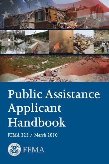 Public Assistance Applicant Handbook - Kentucky Emergency ...