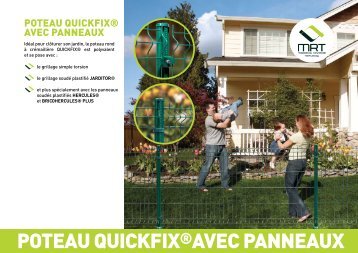 POTEAU QUICKFIX®AVEC PANNEAUX - Produits
