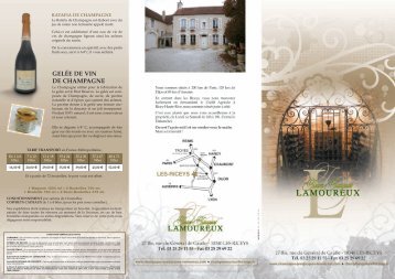 Mise en page 1 - Champagne Lamoureux Jean-Jacques