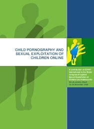 child pornography and sexual exploitation of children online