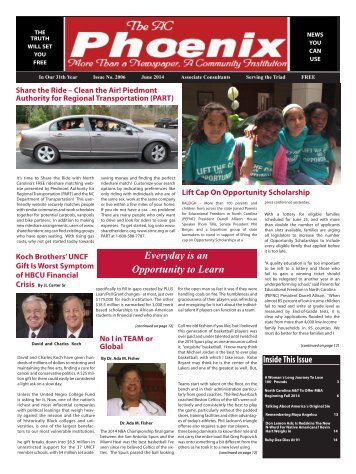 The AC Phoenix: More than a Newspaper, a Community Institution -- Issue No. 2012, June 2014