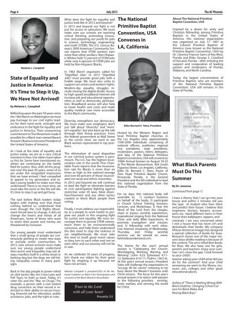  The AC Phoenix: More than a Newspaper, a Community Institution -- Issue No. 2001, July 2013