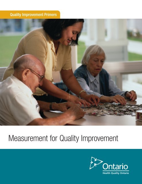 Measurement for Quality Improvement - Health Quality Ontario