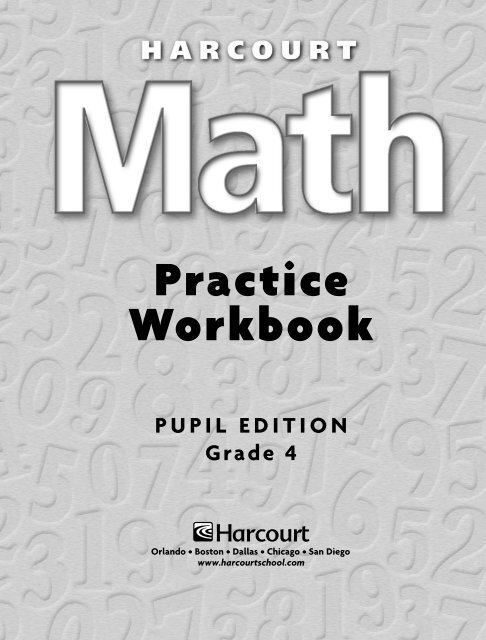 Practice Workbook, Grade 4 (PE) - East Penn School District