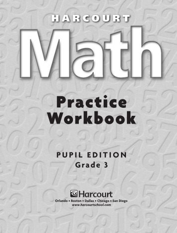 Practice Workbook, Grade 3 (PE) - East Penn School District