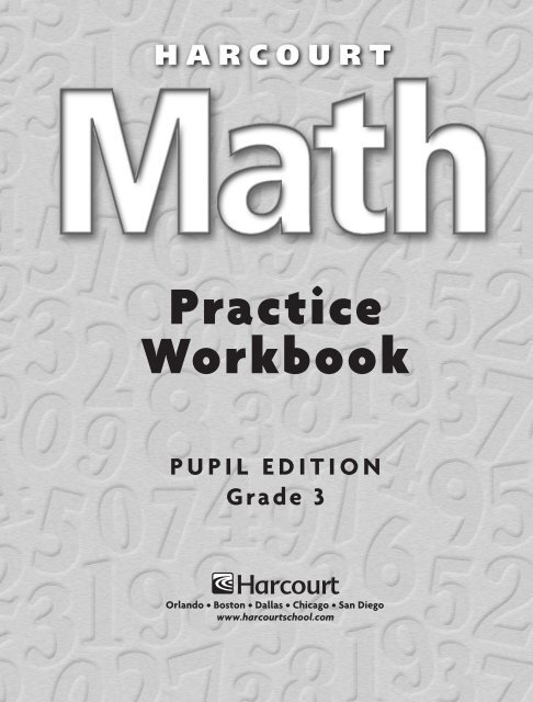 Practice Workbook, Grade 3 (PE) - East Penn School District