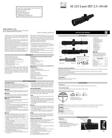 M-223 Laser IRT 2.5–10×40