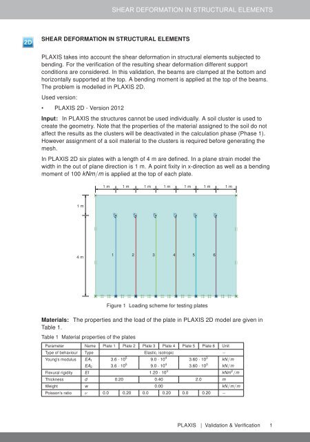 Shear deformation in structural elements - 2012.pdf - Plaxis