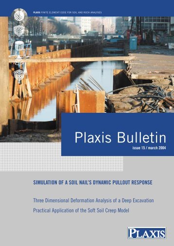 Plaxis Bulletin