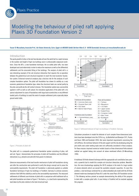 Modelling the Behaviour of Piled Raft.pdf - Knowledge Base - Plaxis