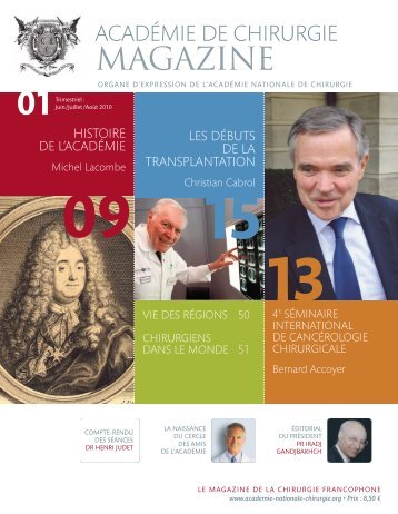 orl mag 03-08 - AcadÃ©mie Nationale de Chirurgie