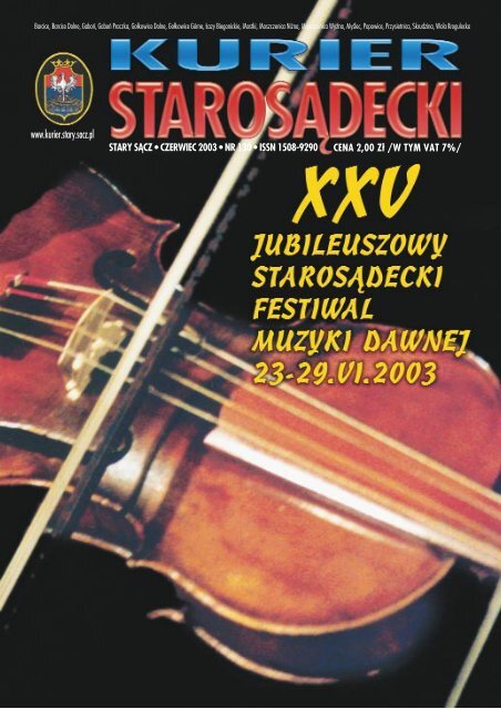 nr 130 czerwiec 2003 - Kurier StarosÄdecki