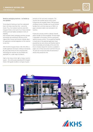 1_INNOPACK KISTERS CSM CSM MODULAR - KHS Publishing Tool