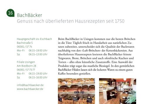 Einkaufsführer von Usingen [pdf, 2973 kByte] - Stadt Usingen