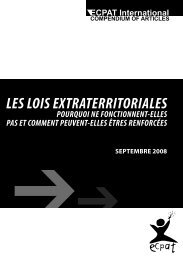 LES LOIS EXTRATERRITORIALES - Ecpat France