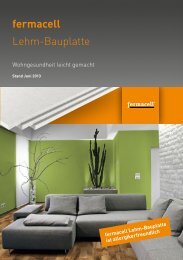 Download Flyer fermacell Lehm-Bauplatte - ausbau-schlau.de