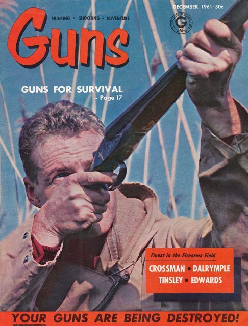 GUNS Magazine December 1961 - Jeffersonian