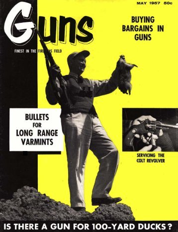 GUNS Magazine May 1957 - Jeffersonian