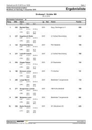 Mehrkampfergebnisse - SVB Leichtathletik