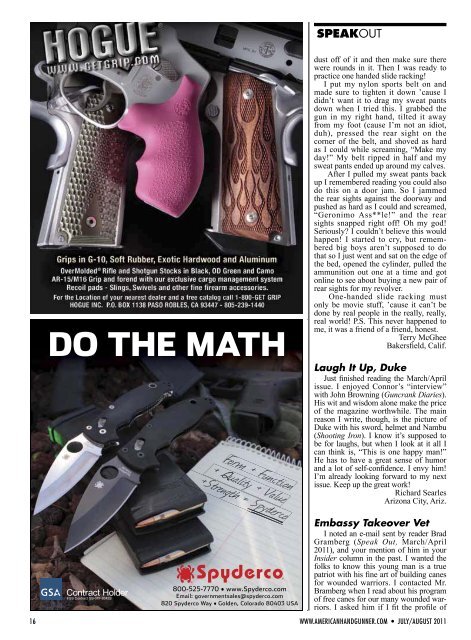 American Handgunner Jul/Aug 2011 - Jeffersonian