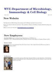 WVU-Department of Microbiology, Immunology & Cell Biology