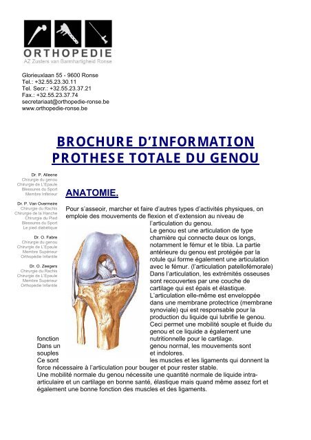 flexion et extension du genou