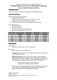 Tranexamic acid monograph - KIDS - Birmingham Children's Hospital