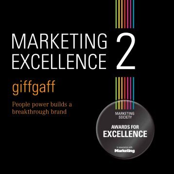 giffgaff - The Marketing Society
