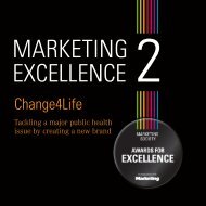 Change4Life - The Marketing Society