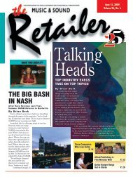 The Big Bash in nash - Music & Sound Retailer