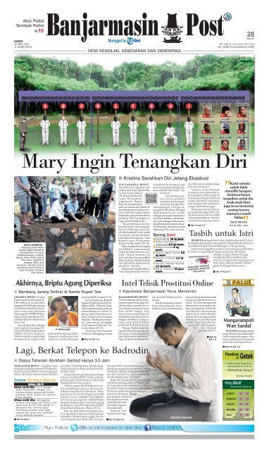 Banjarmasin Post Kamis 30 April 2015