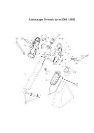 Laubsauger Tornado Vario 2000 / 2002 - Mantis