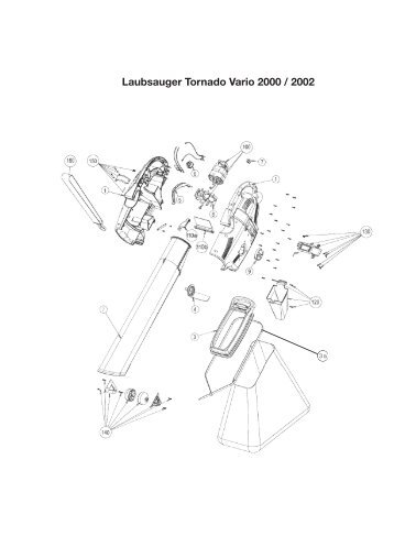 Laubsauger Tornado Vario 2000 / 2002 - Mantis