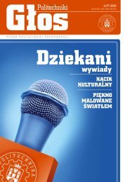 wywiady - AktualnoÅci Politechniki PoznaÅskiej