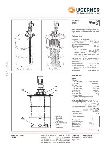 P0668 EN GMZ-E  Pump unit - TROMA-MACH sro