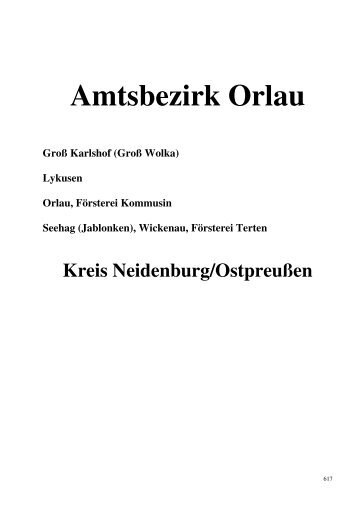 Amtsbezirk Orlau