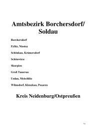 Amtsbezirk Borchersdorf/ Soldau