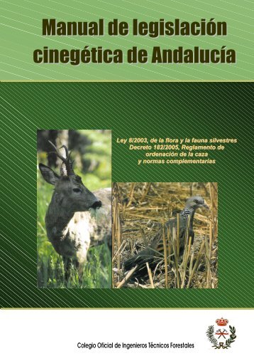 portada manual legis cineg - redforesta