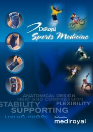 DeRoyal Sports Medicine (PDF) - Mediroyal