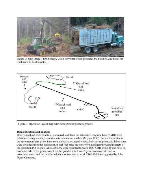 Combining slash bundling with in-woods grinding operations