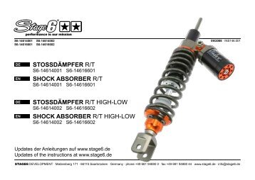 Stage6 R/T Schock Absorber