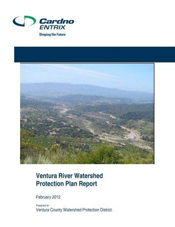 Ventura River Watershed Protection Plan Report - County of Ventura